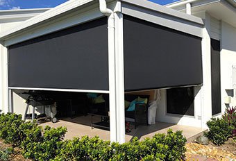 Exterior Side Channel Awnings